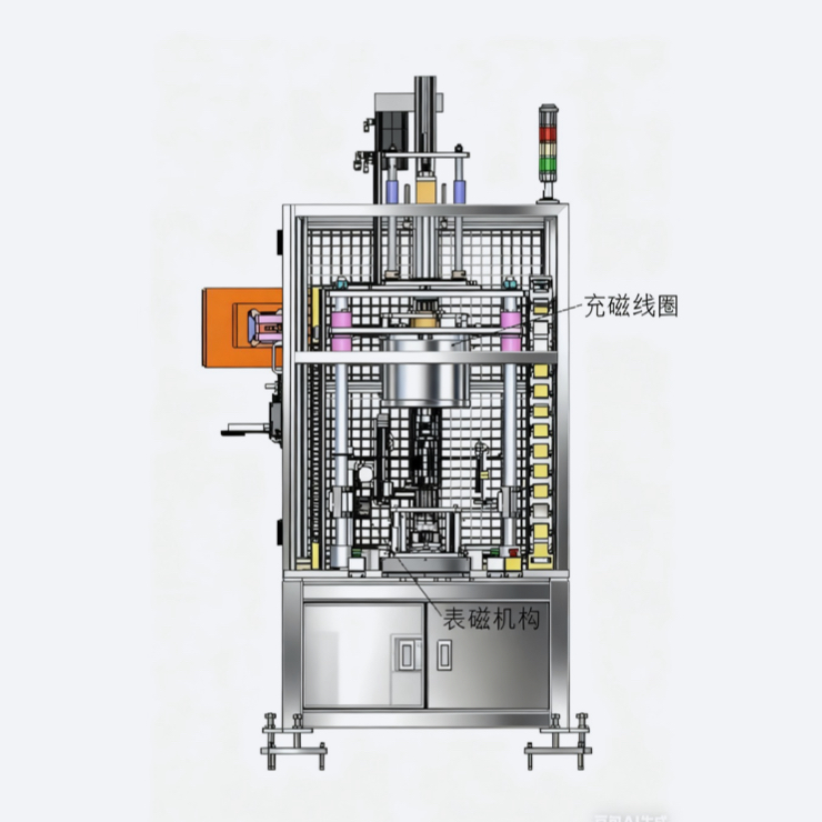 線內(nèi)標(biāo)準(zhǔn)充磁&表磁檢測設(shè)備